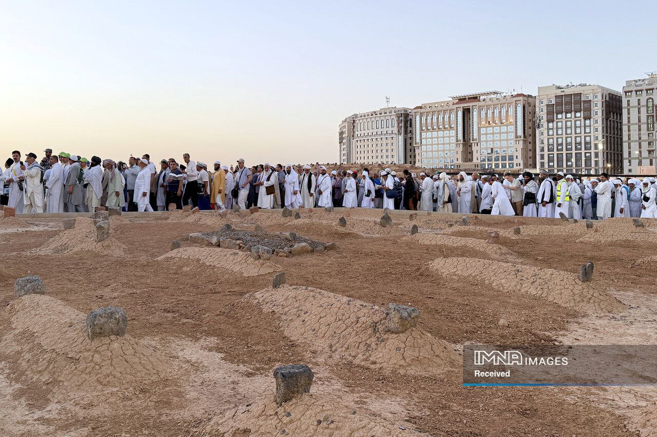 عکس/ قبرستان بقیع در ایام حج