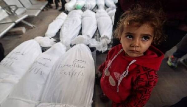 شهادت ۲۵ فلسطینی در حمله به مدرسهای در شمال غزه
