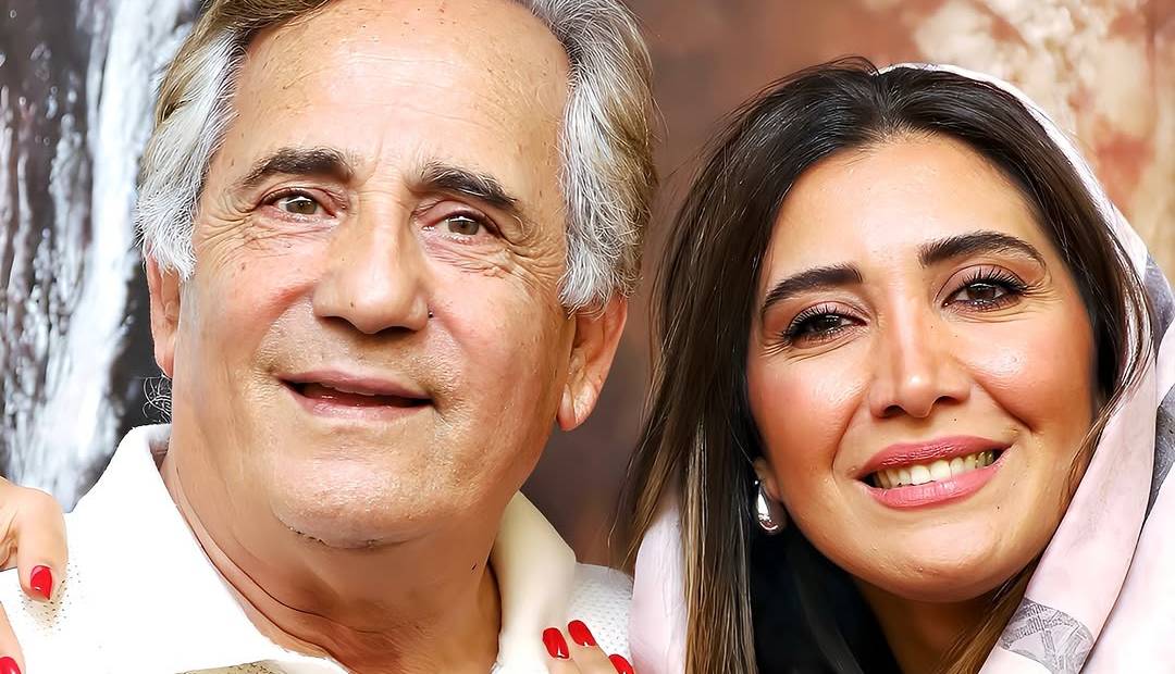 ژست‌های احساسیِ نیکی مظفری در آغوش پدرش جلب‌توجه کرد
