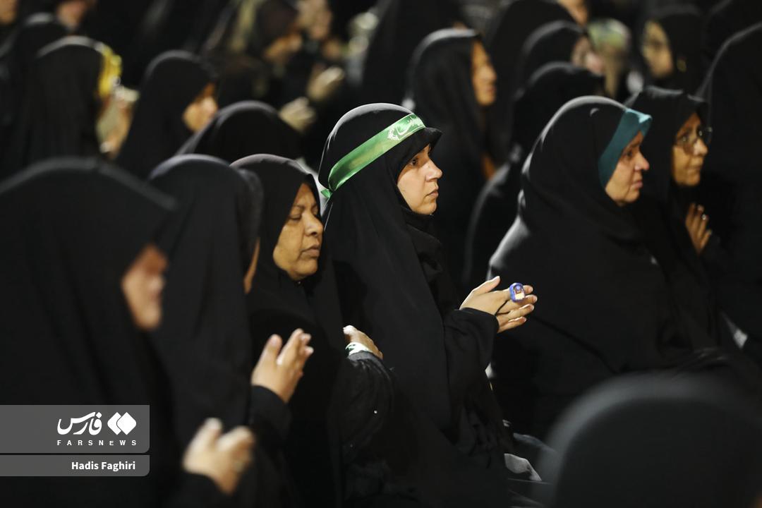 عکس/ اجتماع عزاداران امام جواد (ع) در مشهد مقدس