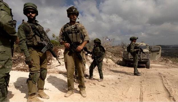 تجاوز نیروهای پیاده نظام ارتش اشغالگر به خاک لبنان