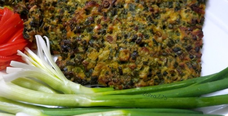 طرز تهیه کوکو پیازچه را یاد بگیرید