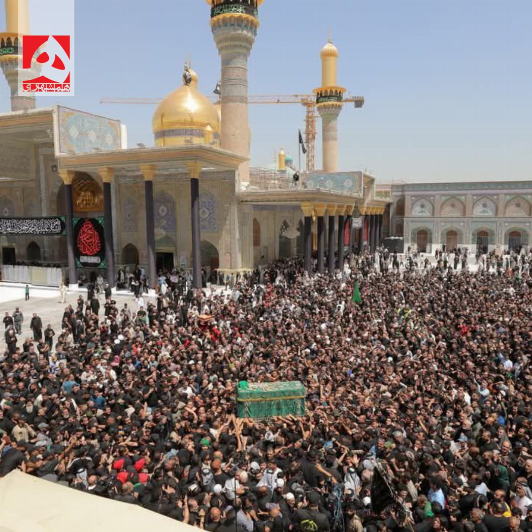  مراسم سنتی تشییع نمادین پیکر امام جواد (ع) در سالروز شهادت ایشان