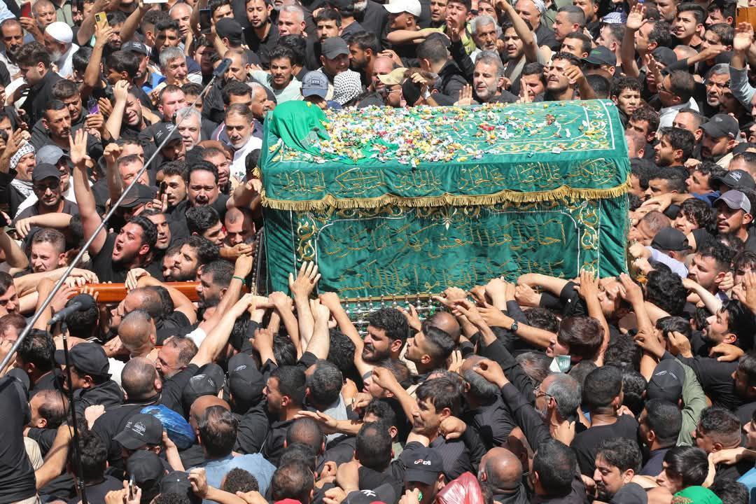 تشییع نمادین پیکر امام جواد (علیه‌السلام) در حرمین کاظمین