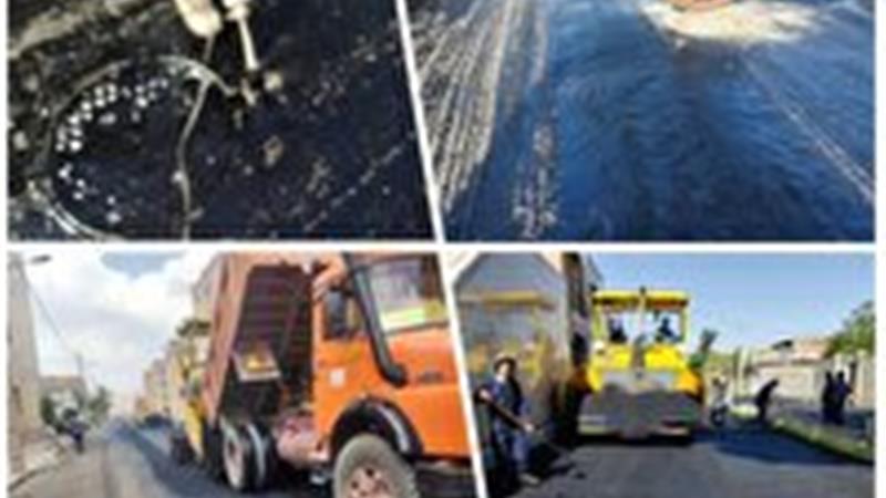 همسطح سازی ۳۹ دریچه منهول فاضلاب در سطح شبکه فاضلاب شهر بیرجند