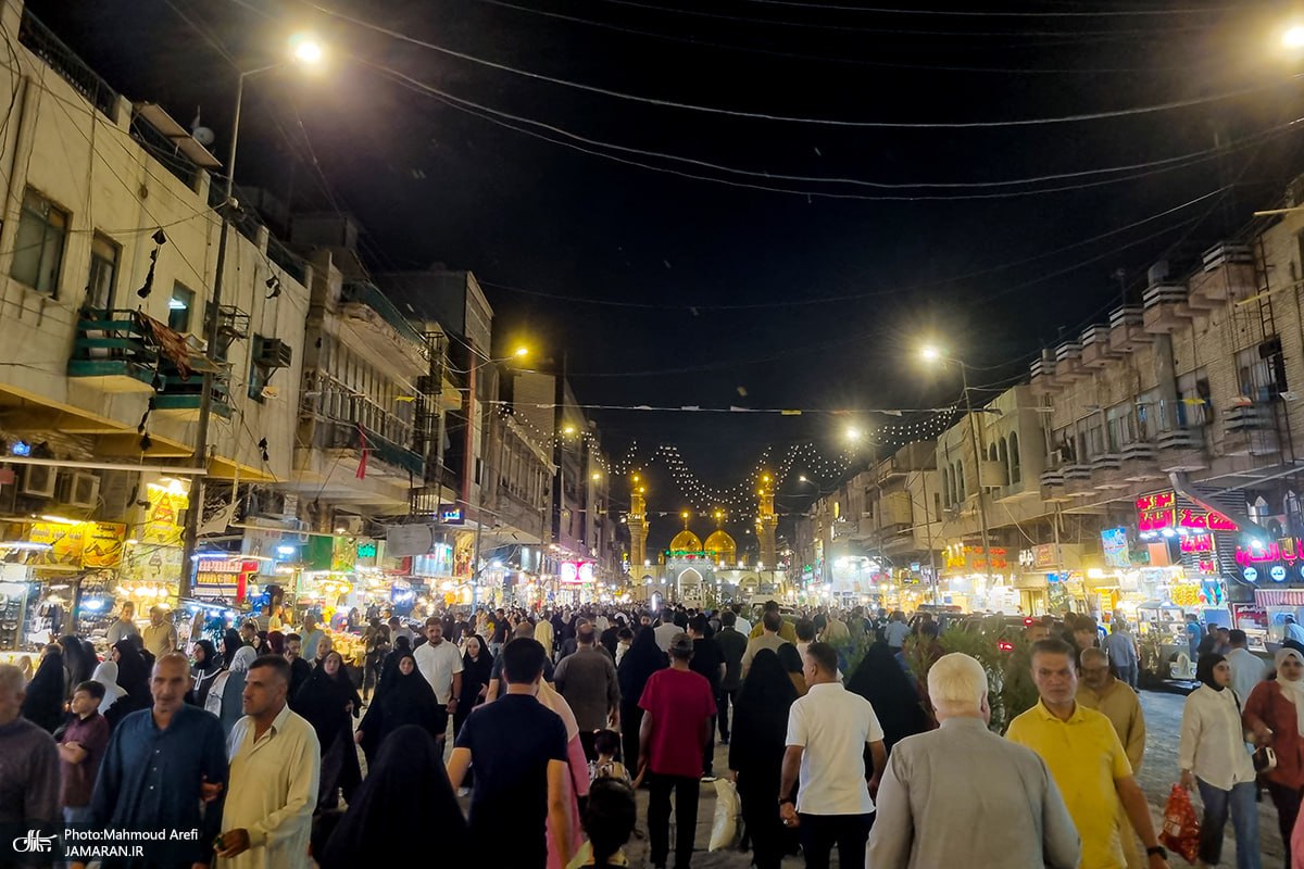 عکس/ تصاویری از کاظمین به مناسبت سالروز شهادت امام محمد تقی (ع)