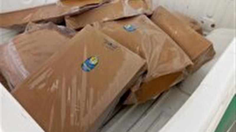 معدومسازی ۱۴۰ کیلوگرم آلایش مرغ فاسد در خانمیرزا