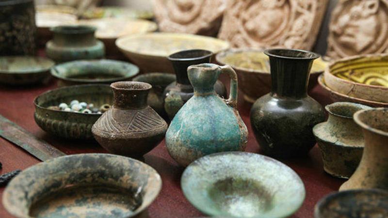 ۱۲۲ قطعه اشیاء باستانی در دورود کشف شد