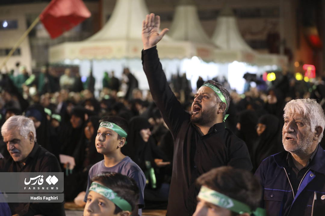 عکس/ اجتماع عزاداران امام جواد (ع) در مشهد مقدس