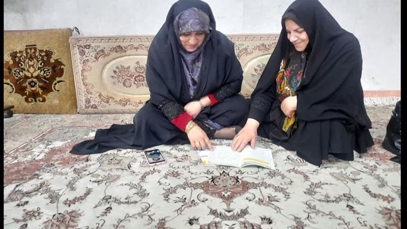 شرکت ۲ هزار و ۳۱۹ سوادآموز البرزی در طرح خواندن با خانواده