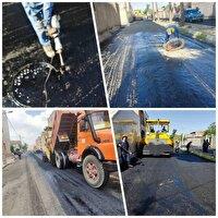 همسطح سازی ۳۹ دریچه منهول فاضلاب در سطح شبکه فاضلاب شهر بیرجند