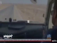 دستگیری افرادی که برای رانندگان کامیون مزاحمت ایجاد کرده‌اند