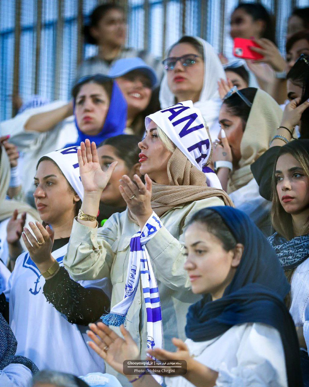 گزارش تصویری باشگاه ملوان بندرانزلی از هواداران پرشورش  