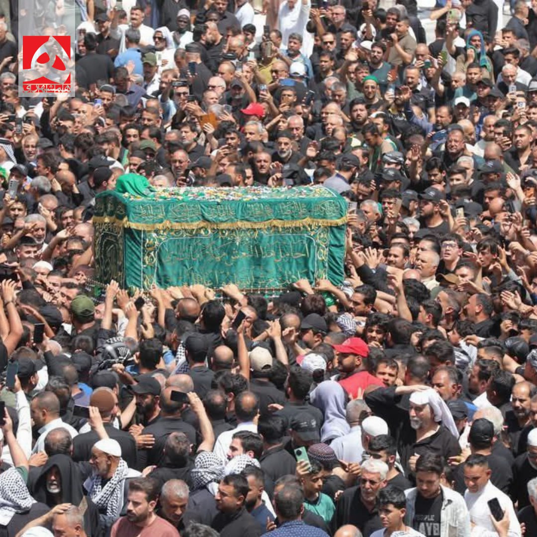  مراسم سنتی تشییع نمادین پیکر امام جواد (ع) در سالروز شهادت ایشان