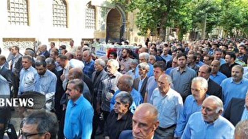 تشییع پیکر نماینده سابق ایلام در مجلس