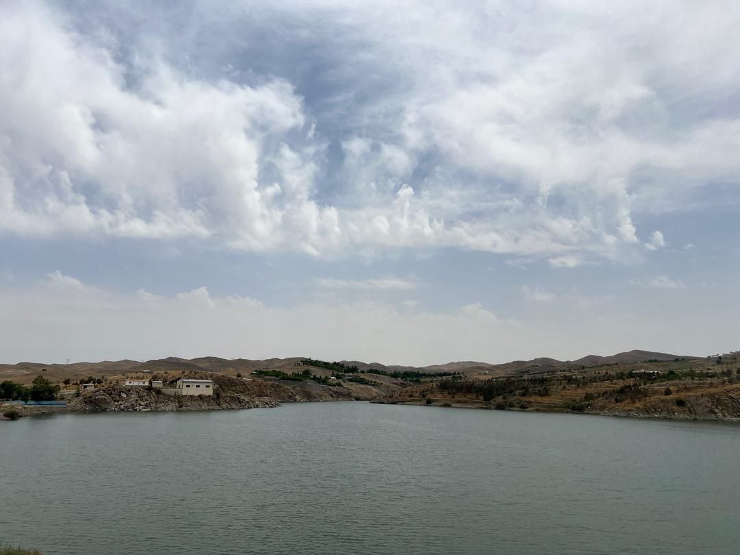 آسمان زیبای امروز بند گلستان مشهد