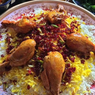 طرز تهیه زرشک پلو با مرغ با طعمی شگفت انگیز