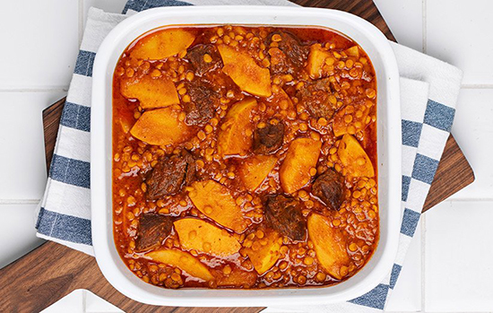 طرز تهیه خورش قیمه با بِه؛ کافیست امتحان کنید