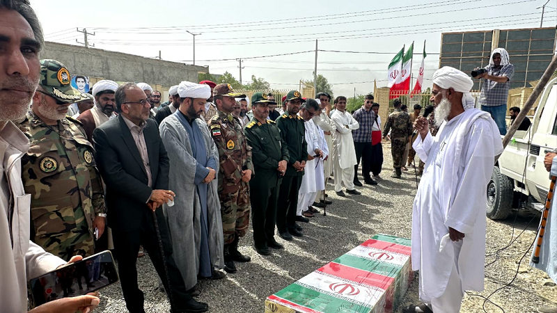 تشییع پیکر مطهر شهید جلال نوکری در زادگاهش