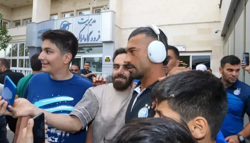 هواداران اراکی استقلال را تنها نگذاشتند