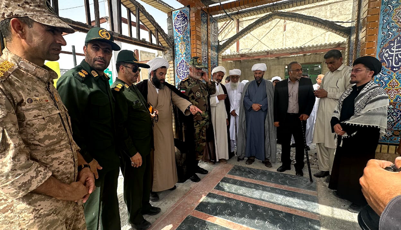 تشییع پیکر مطهر شهید جلال نوکری در زادگاهش