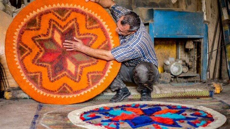 روایتی نو از شهرکرد، پایتخت نمد ایران با هوش مصنوعی