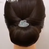 شینیون جذاب برای عروسی!