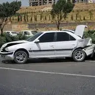 تصادف پژو پارس با عابر پیاده مرگ‌آفرین شد