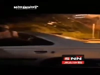 تذکر برای نور بالا دردسرساز شد؛ حمله وحشیانه به خودرو تذکر دهنده
