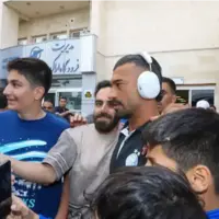 هواداران اراکی استقلال را تنها نگذاشتند