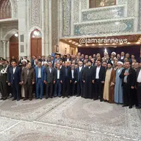 عکس/ تجدید میثاق جمعی از نمایندگان مجلس شورای اسلامی با آرمان‌های امام خمینی(س)
