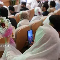 جشن ازدواج ۱۶۵ زوج دانشجو در اردبیل