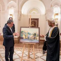 عکس/ تمبر یادبود همکاری ایران و عمان رونمایی شد