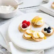 مینی پنکیک موز مخصوص افراد ورزشکار