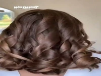 فر کردن مو در منزل!