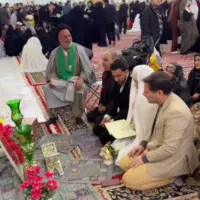 ازدواج آسمانی در حرم مطهر رضوی