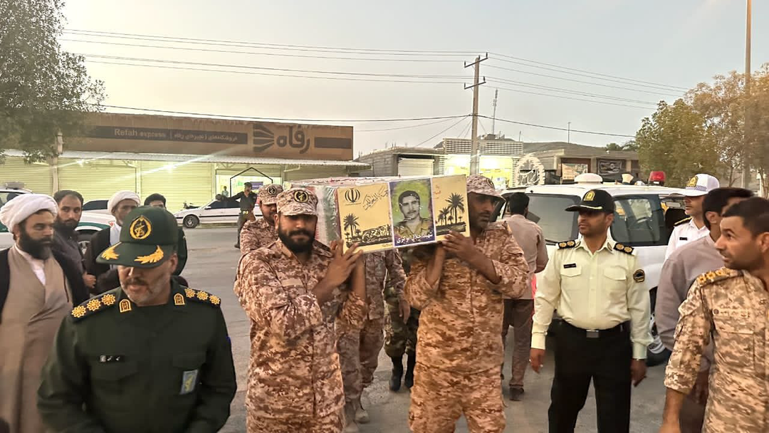 تشییع پیکر مطهر شهید جلال نوکری در زادگاهش
