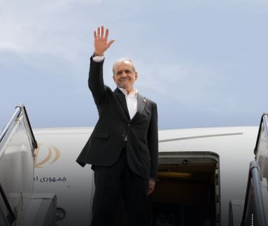 پزشکیان مسقط را به مقصد تهران ترک کرد