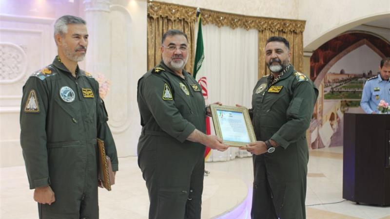 فرمانده جدید پایگاه شکاری شهید بابایی اصفهان معرفی شد
