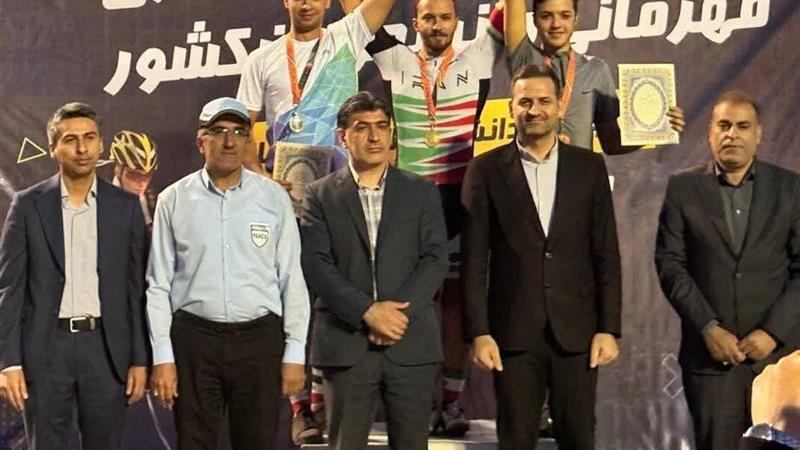 دوچرخه سوار کردستانی نایب قهرمان رقابت‌های قهرمانی دانشجویان کشور شد