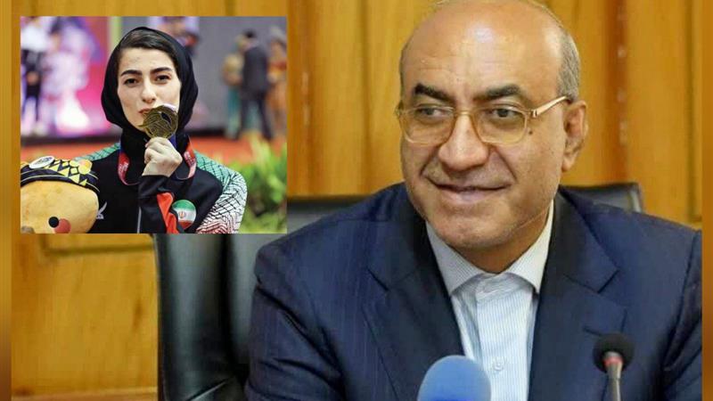 استاندار افتخارآفرینی بانوان کاراته‌کا کرمانشاهی را تبریک گفت