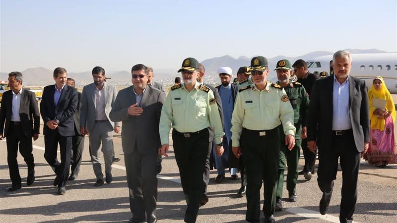 سردار احمدرضا رادان وارد چهارمحال و بختیاری شد