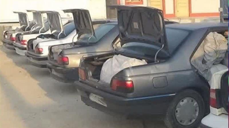 توقیف ۹ دستگاه خودروی شوتی در اراک