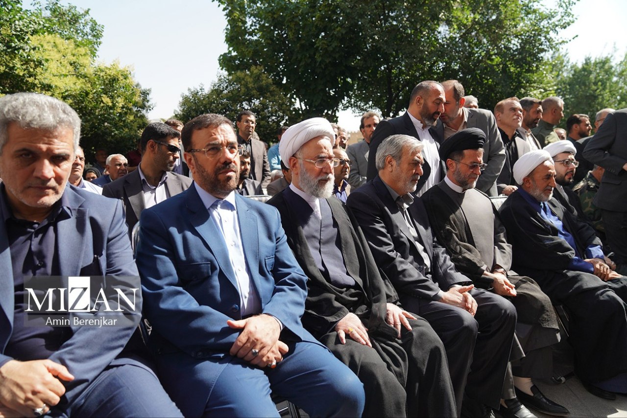 عکس/ مراسم تشییع پیکر قاضی شهید احسان باقری در شیراز
