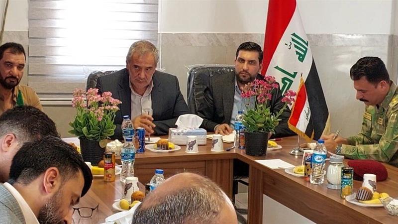 توافق فرمانداران گیلانغرب ایران و مندلی عراق برای تقویت همکاریهای مرزی