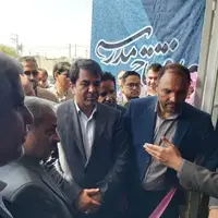 افتتاح یک واحد آموزشی با حضور وزیر آموزش و پرورش در جیرفت