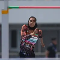 انصراف محیطی‌زاده از ادامه مسابقات دوومیدانی قهرمانی آسیا