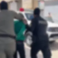 لحظه دستگیری زورگیر فراری در  بجنورد