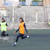 استعدادیابی فوتبال بانوان در کرمان
