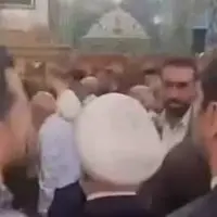 حضور رئیس قوه قضاییه بر مزار شهید رئیسی